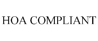 HOA COMPLIANT