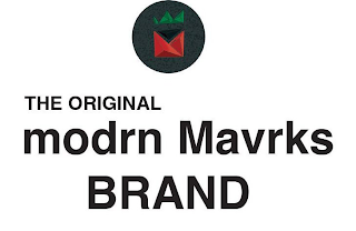 M THE ORIGINAL MODRN MAVRKS BRAND