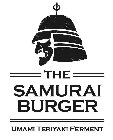 THE SAMURAI BURGER UMAMI TERIYAKI FERMENT