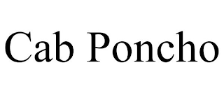 CAB PONCHO