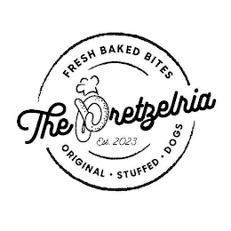 THE PRETZELRIA FRESH BAKED BITES ORIGINAL STUFFED DOGS EST. 2023