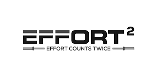 EFFORT² EFFORT COUNTS TWICE