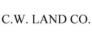 C.W. LAND CO.