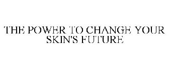 THE POWER TO CHANGE YOUR SKIN'S FUTURE