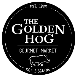 EST. 1995 THE GOLDEN HOG GOURMET MARKET KEY BISCAYNE