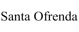 SANTA OFRENDA