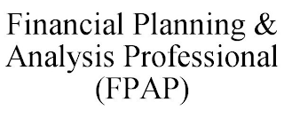 FINANCIAL PLANNING & ANALYSIS PROFESSIONAL (FPAP)