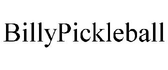 BILLYPICKLEBALL