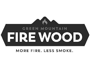 GREEN MOUNTAIN FIRE WOOD MORE FIRE. LESS SMOKE.