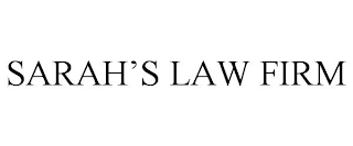 SARAH'S LAW FIRM