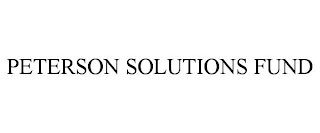 PETERSON SOLUTIONS FUND