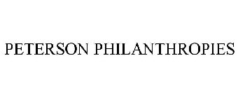 PETERSON PHILANTHROPIES