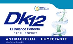 DK12 EL BALANCE PERFECTO FRESH ENERGY ANTIBACTERIAL HUMECTANTE JABON DE TOCADOR