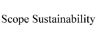 SCOPE SUSTAINABILITY