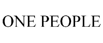 ONE PEOPLE