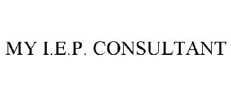 MY I.E.P. CONSULTANT