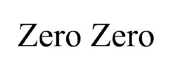 ZERO ZERO