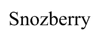 SNOZBERRY