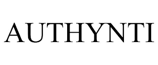 AUTHYNTI