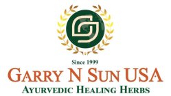 SINCE 1999 GARRY N SUN USA AYURVEDIC HEALING HERBS