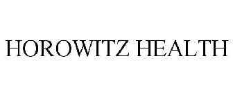 HOROWITZ HEALTH