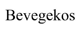 BEVEGEKOS