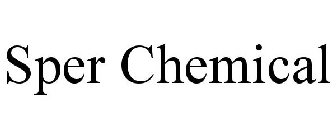 SPER CHEMICAL