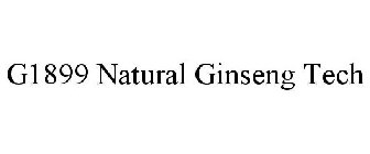 G1899 NATURAL GINSENG TECH