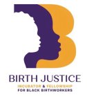 B BIRTH JUSTICE INCUBATOR & FELLOWSHIP FOR BLACK BIRTHWORKERS