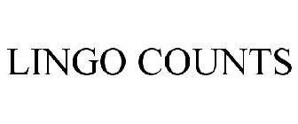 LINGO COUNTS