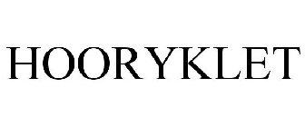 HOORYKLET