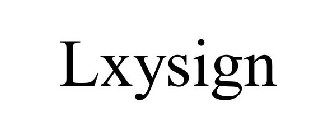 LXYSIGN