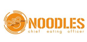 CHIEF EATING OFFICER CHIEF EATING OFFICER NOODLES