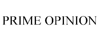PRIME OPINION