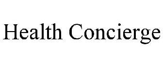 HEALTH CONCIERGE