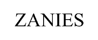 ZANIES
