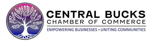 CENTRAL BUCKS CHAMBER OF COMMERCE EMPOWERING BUSINESSES · UNITING COMMUNITIES