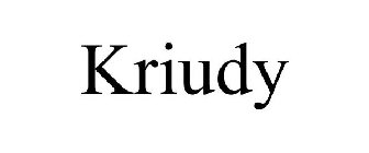 KRIUDY