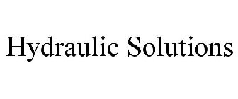 HYDRAULIC SOLUTIONS