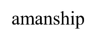 AMANSHIP