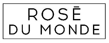 ROSÉ DU MONDE