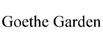 GOETHE GARDEN