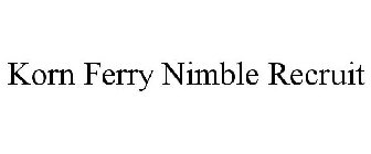 KORN FERRY NIMBLE RECRUIT