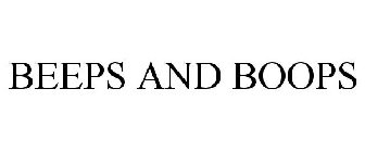 BEEPS AND BOOPS