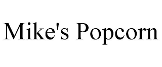 MIKE'S POPCORN