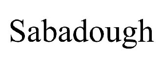 SABADOUGH