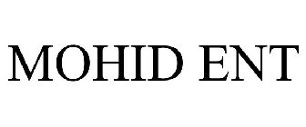 MOHID ENT