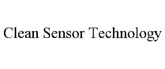 CLEAN SENSOR TECHNOLOGY