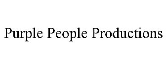 PURPLE PEOPLE PRODUCTIONS