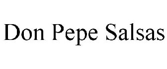 DON PEPE SALSAS